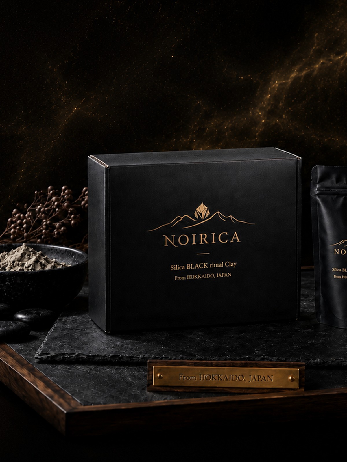 NOIRICA Silica Black Ritual Clay 100g ホームケア